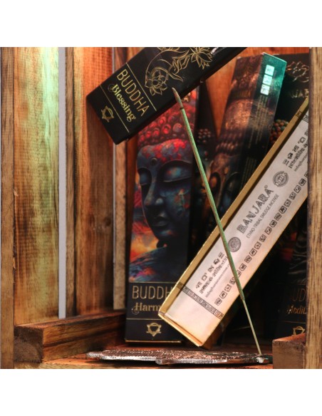 Coffret cadeau Encens Banjara Buddha - 6 assortis