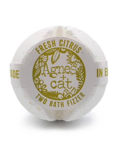 Agnes + Cat – Bombe de bain effervescente «Agrumes frais»