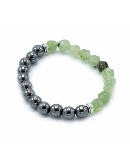 Bracelet en jade magnétique – Guérison douce
