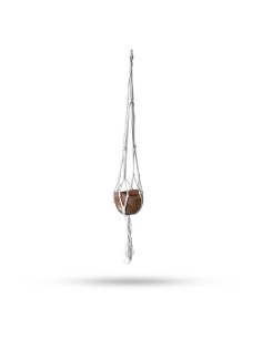 Support macramé classique - Naturel (taille moyenne)