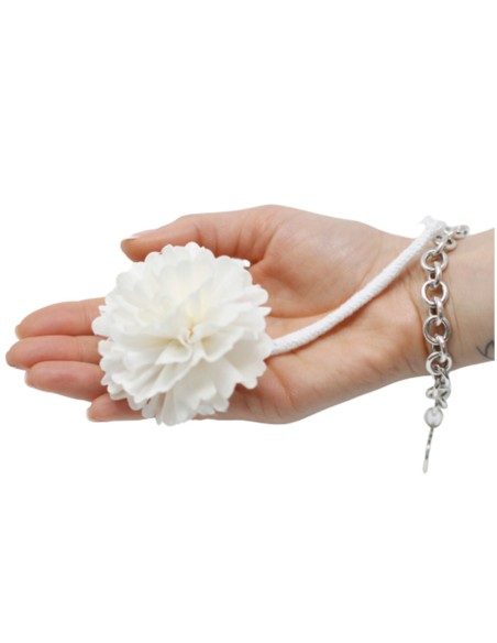 Fleurs naturelles pour diffuseur – Œillet sur corde