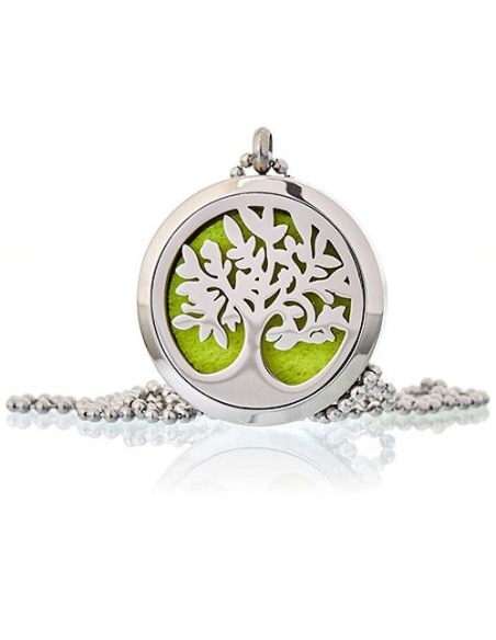Collier diffuseur aromathérapie – Arbre de Vie