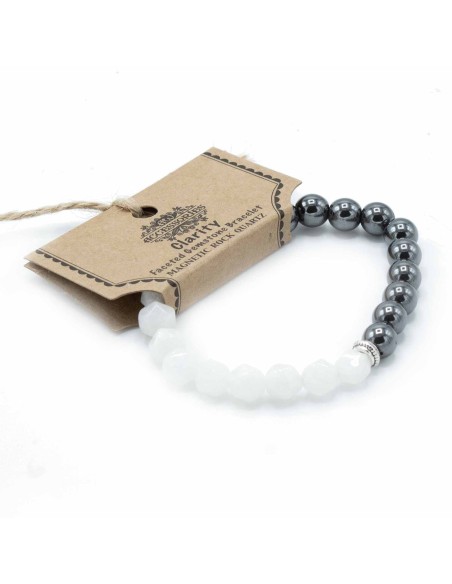 Bracelet en quartz magnétique – Clarté intérieure