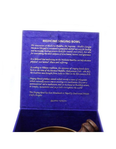 Set bol tibétain – Bouddha de la Médecine