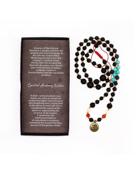 Collier Essence du Volcan – Éveil spirituel