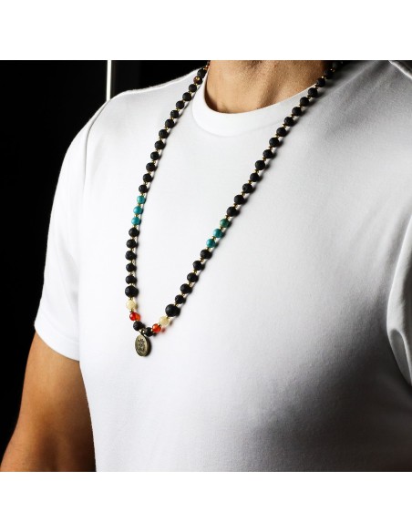 Collier Essence du Volcan – Éveil spirituel