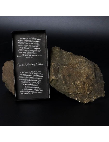 Collier Essence du Volcan – Éveil spirituel