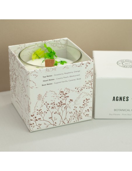Agnes + Cat – Bougie botanique soja « Fellberry »