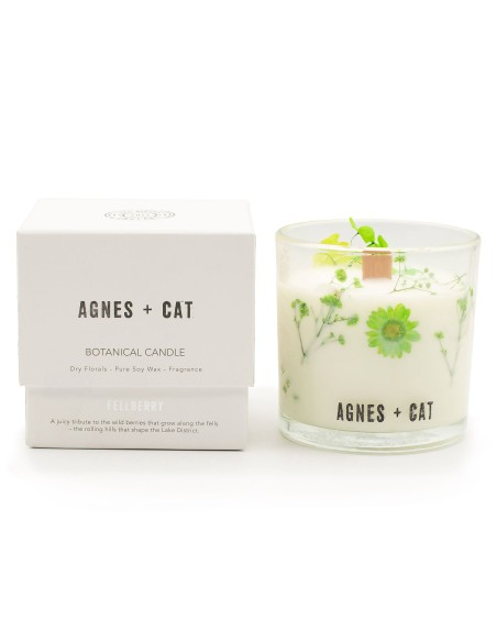 Agnes + Cat – Bougie botanique soja « Fellberry »
