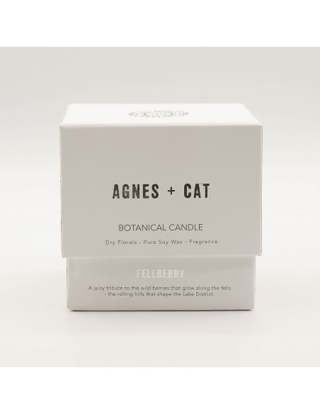 Agnes + Cat – Bougie botanique soja « Fellberry »