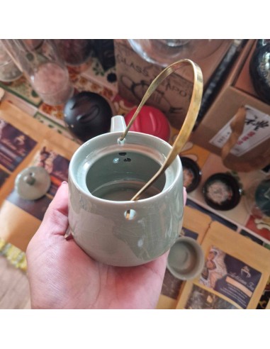 Service à thé – Vert (théière & 2 tasses)