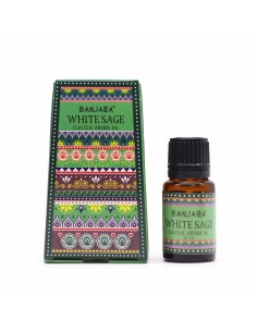 Huile de parfum d’Inde Banjara – Sauge blanche