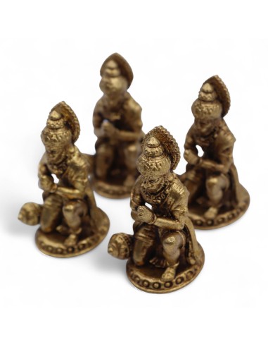 Divinité miniature en laiton - Hanuman 36 mm (30 g)