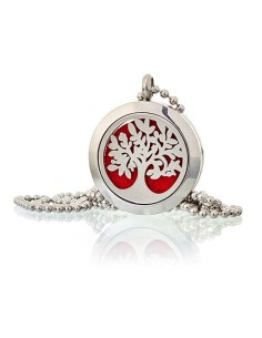 Collier diffuseur d’aromathérapie – Arbre de Vie