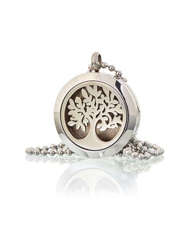 Collier diffuseur d’aromathérapie – Arbre de Vie