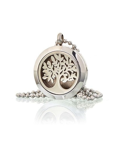 Collier diffuseur d’aromathérapie – Arbre de Vie