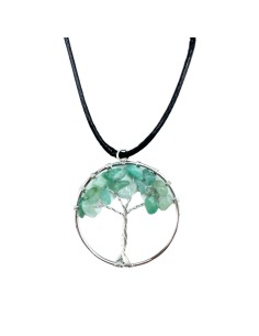Pendentif Arbre de Vie en jade – Ancrage zen