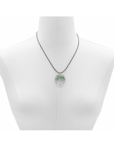 Pendentif Arbre de Vie en jade – Ancrage zen
