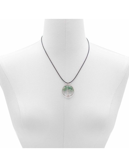 Pendentif Arbre de Vie en jade – Ancrage zen