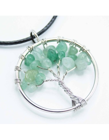 Pendentif Arbre de Vie en jade – Ancrage zen