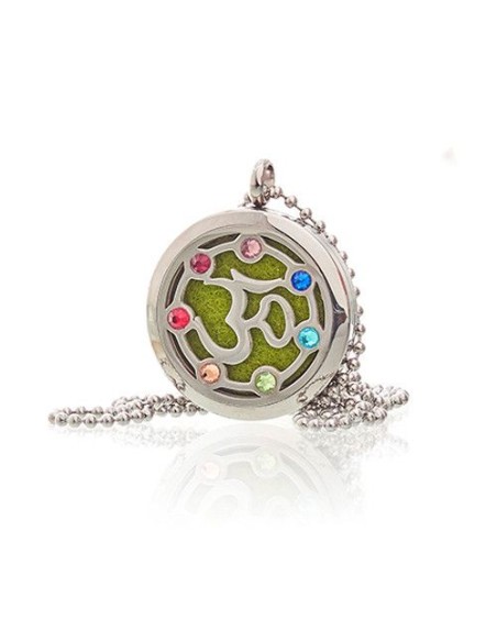 Collier d’aromathérapie OM Chakra – 30?mm