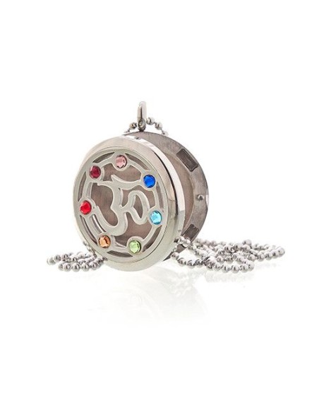 Collier d’aromathérapie OM Chakra – 30?mm
