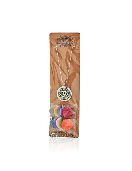 Collier d’aromathérapie OM Chakra – 30?mm