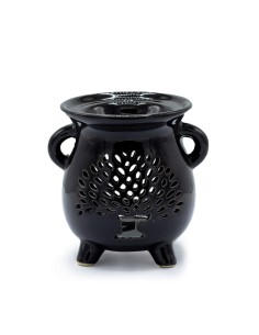 Brûle-parfum Arbre de Vie – Noir zen