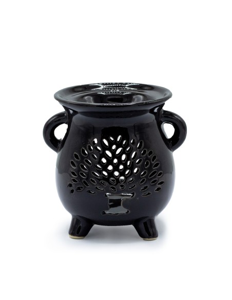 Brûle-parfum Arbre de Vie – Noir zen