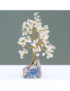 Cristal de roche décoratif – Assemblage zen