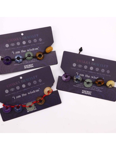 Bracelet Chakras cercle – Alignement énergétique