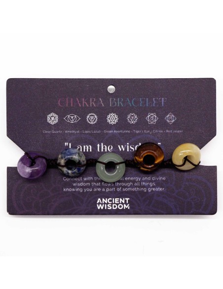 Bracelet Chakras cercle – Alignement énergétique