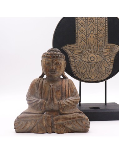 Set Buda Feng Shui - Hamsa - Gris 29×45 cm
