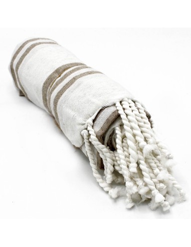 Serviette Hammam Spa - Sable 90×170 cm