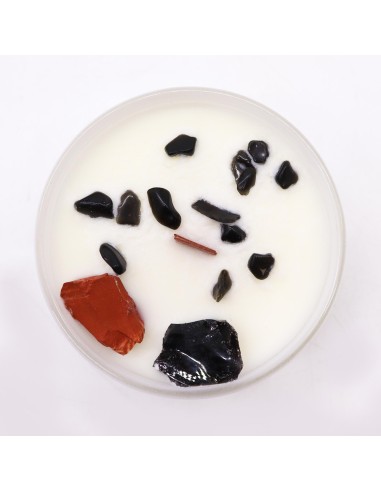 Bougie cristal chakra – Racine