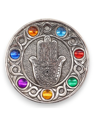 Porte?encens Hamsa – Sept chakras
