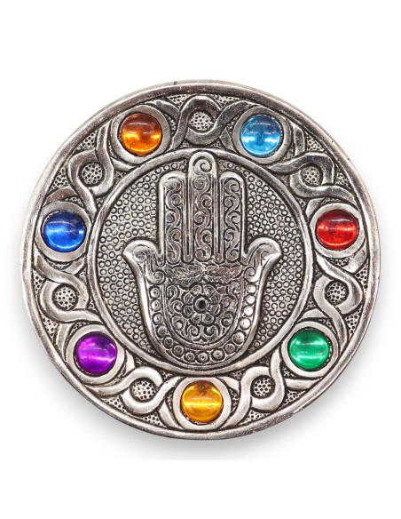 Porte?encens Hamsa – Sept chakras