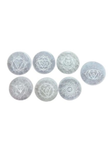 Plaques de rechargement chakras – Coffret sacré