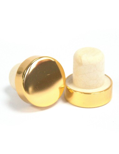 Bouchon pour flacon diffuseur – Finition or 2,2cm