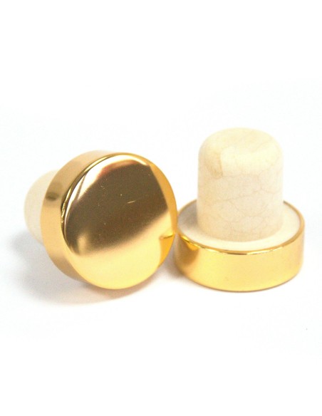 Bouchon pour flacon diffuseur – Finition or 2,2cm