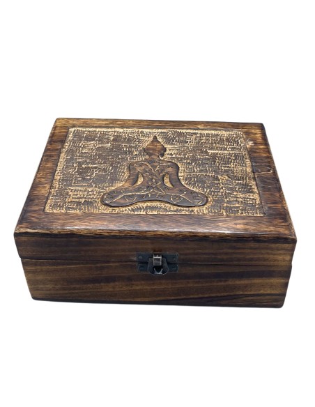 Grande boîte à souvenirs en bois - Buda 20×15×7,5 cm