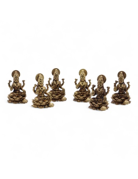 Divinité miniature en laiton - Laxmi 37 mm (22 g)