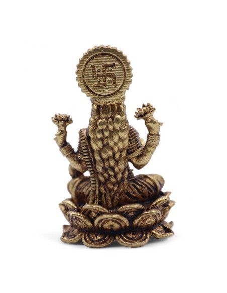 Divinité miniature en laiton - Laxmi 37 mm (22 g)