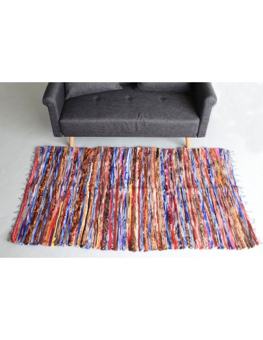 Grand tapis de chiffons - 105×185 cm