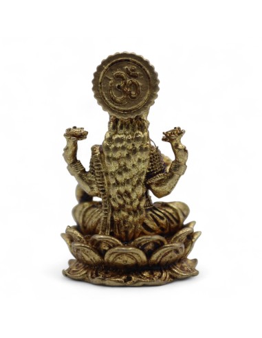 Divinité miniature en laiton - Laxmi 30 mm (11 g)