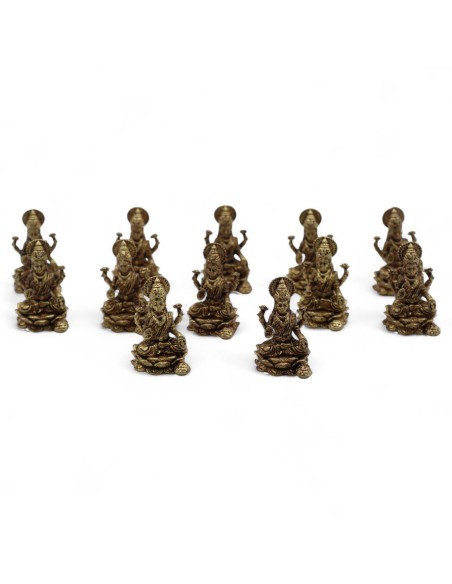 Divinité miniature en laiton - Laxmi 30 mm (11 g)