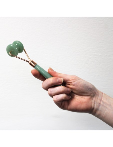 Rouleau facial en pierres naturelles – Jade