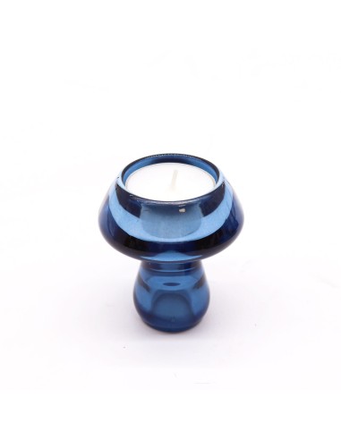 Photophore réversible – Champignon bleu royal