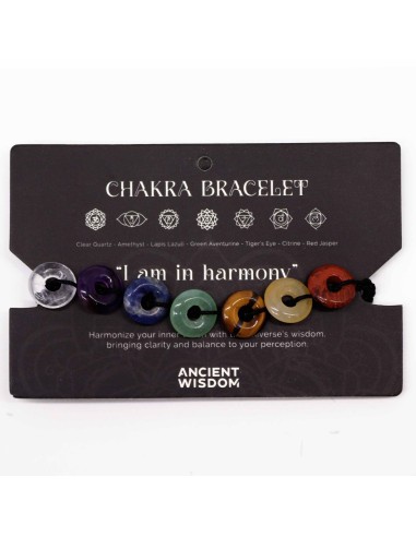 Bracelet Chakras mini cercles – Énergie subtile
