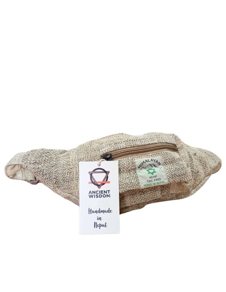 Sac banane en chanvre pur – Format extra